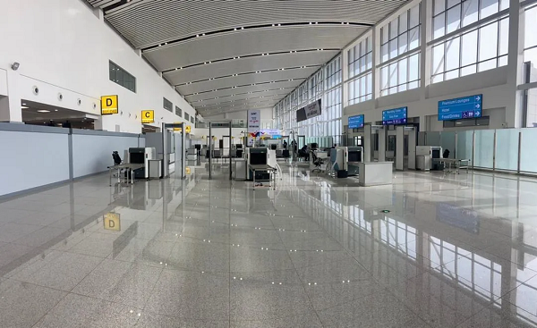 New terminal opens at Lagos' international airport New terminal opens at Lagos' international airport