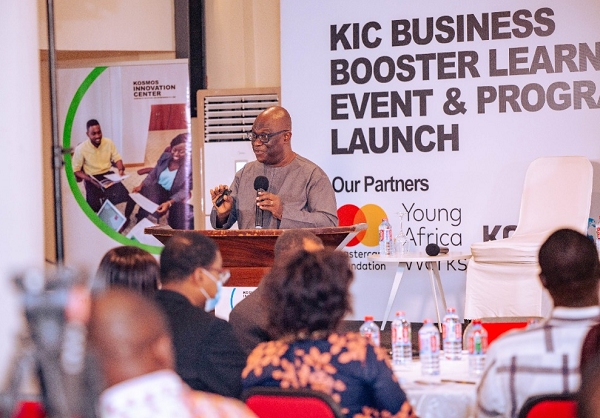 The Executive Director of the KIC, Mr Benjamin Gyan-Kesse addressing the gathering The Executive Director of the KIC, Mr Benjamin Gyan-Kesse addressing the gathering