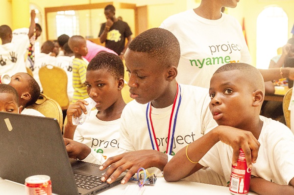  Some participants in the training