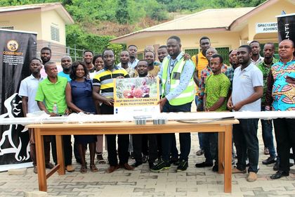 Agric extension officers trained on how to implement Climate Resilient Oil Palm Production Agric extension officers trained on how to implement Climate Resilient Oil Palm Production