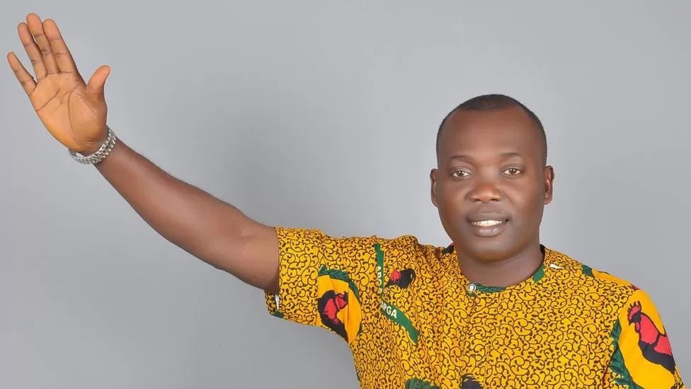 Okechukwu Okoye's killing has sparked outrageImage caption: Okechukwu Okoye's killing has sparked outrage