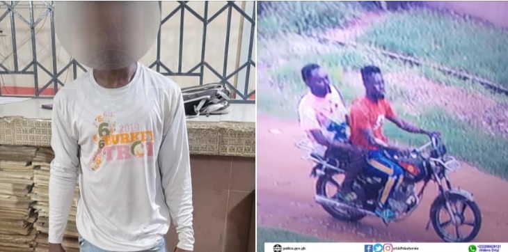 Dansoman daylight street robbery suspect arrested by police Dansoman daylight street robbery suspect arrested by police