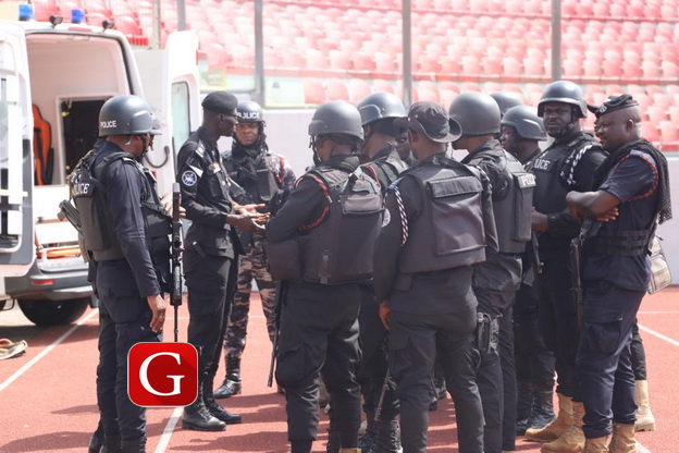 Security has been very tight at the NPP Ashanti regional delegates conference Security has been very tight at the NPP Ashanti regional delegates conference