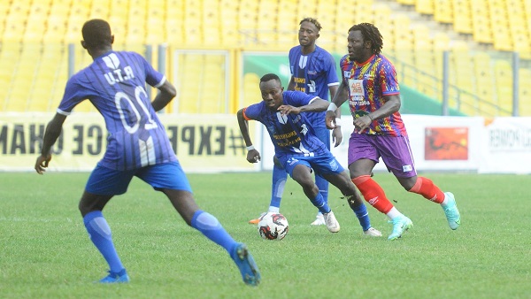 Hearts of Oak's Sulley Muntari versus RTU's David Abagna