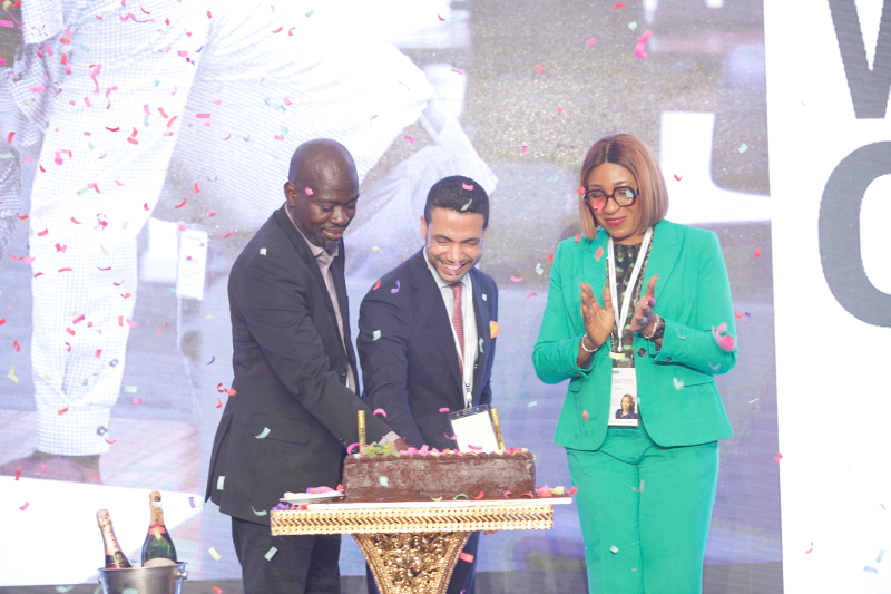 • Left to Right: Perry Addo-Quaye, Managing Director, Network International Ghana; Dr Reda Helal, Group Managing Director, Processing Business Africa and Chinwe Uzoho, Regional Managing Director, West & Central Africa Network International opens Ghana office