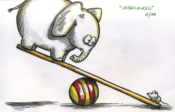 Always remember God hates unbalanced weights. Anointed but disappointed