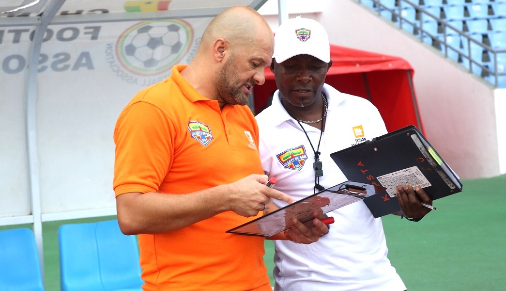 Slavko Matic (left) has led Hearts of Oak to back-to-back wins in the betPawa Premier League