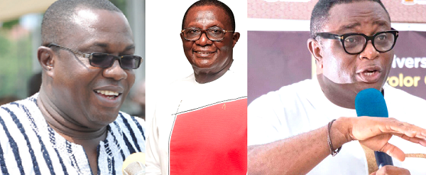 From (L) Samuel Ofosu Ampofo — NDC National Chairman; Nii Armah Ashitey — National Chairman Aspirant, and Elvis Afriyie Ankrah — General Secretary Aspirant From (L) Samuel Ofosu Ampofo — NDC National Chairman; Nii Armah Ashitey — National Chairman Aspirant, and Elvis Afriyie Ankrah — General Secretary Aspirant