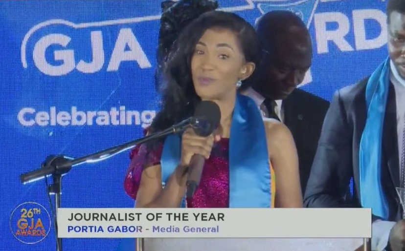 Portia Gabor of TV3 wins GJA 2021 Journalist of the Year Portia Gabor of TV3 wins GJA 2021 Journalist of the Year