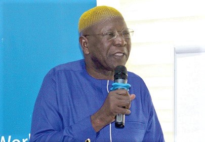 Alhaji Mahama Asei Seini, a Deputy Minister of Health, speaking at the forum. Picture: ERNEST KODZI Alhaji Mahama Asei Seini, a Deputy Minister of Health, speaking at the forum. Picture: ERNEST KODZI