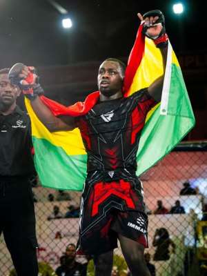 Ghana’s Daniel Wadieh wins gold at African MMA Championship