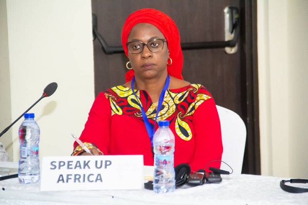 A Senior Advisor to Dakar-based policy and advocacy action tank, Speak Up Africa, Dr Maïmouna Diop Ly A Senior Advisor to Dakar-based policy and advocacy action tank, Speak Up Africa, Dr Maïmouna Diop Ly