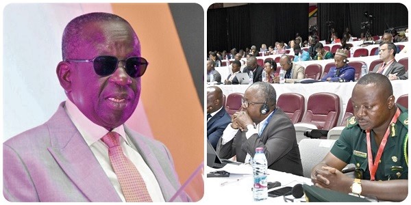 Kan Dapaah (left), Minister of National Security delivering his address at the opening session of the technical meeting on the Accra Initiative. Picture: EBOW HANSON Kan Dapaah (left), Minister of National Security delivering his address at the opening session of the technical meeting on the Accra Initiative. Picture: EBOW HANSON