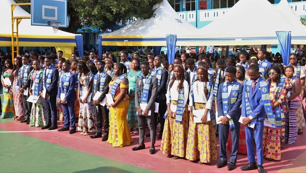 The students who graduated