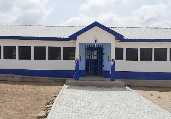 The new 30-seater water closet place of convenience for females in the school The new 30-seater water closet place of convenience for females in the school