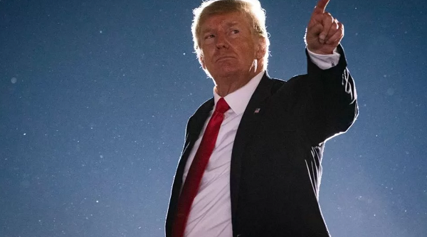 &quot;Get ready,&quot; Mr Trump told the cheering crowd