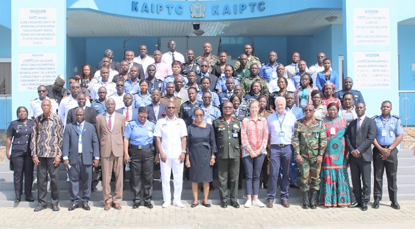 The participants in a group photograph with the dignitaries, including Ms Jansen. Picture: DELLA RUSSEL OCLOO The participants in a group photograph with the dignitaries, including Ms Jansen. Picture: DELLA RUSSEL OCLOO