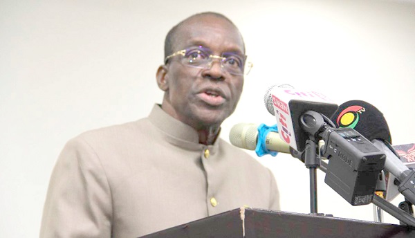 Alban Bagbin, Speaker of Parliament, addressing participants in the workshop Alban Bagbin, Speaker of Parliament, addressing participants in the workshop