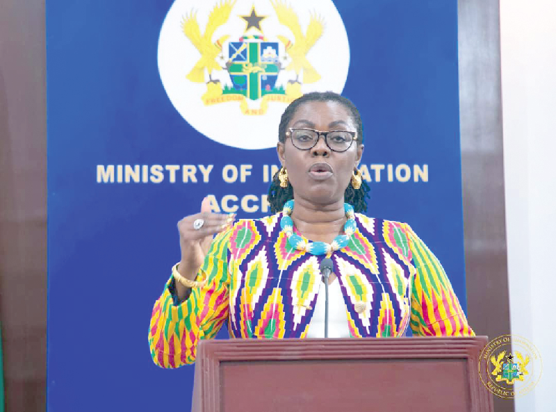 Ursula Owusu-Ekuful — Minister of Communications and Digitalisation Govt extends rural telephony project to 1353 communities