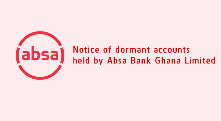 Absa Bnak Ghana Dormant Accounts