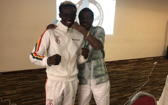 Ike Quartey (right) is confident of turning Samuel Takyi into a world champion Ike Quartey (right) is confident of turning Samuel Takyi into a world champion