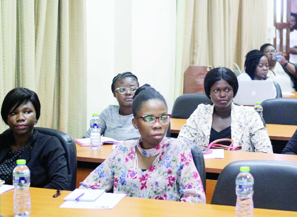 Participants in the forum. Picture: MAXWELL OCLOO Govt urged to restore confidence in economy
