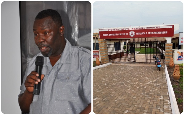 Ho MCE – Divine Bosson --- Adonai University College of Research and Entrepreneurship