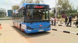 Electric bus debuts in Nairobi in clean energy push