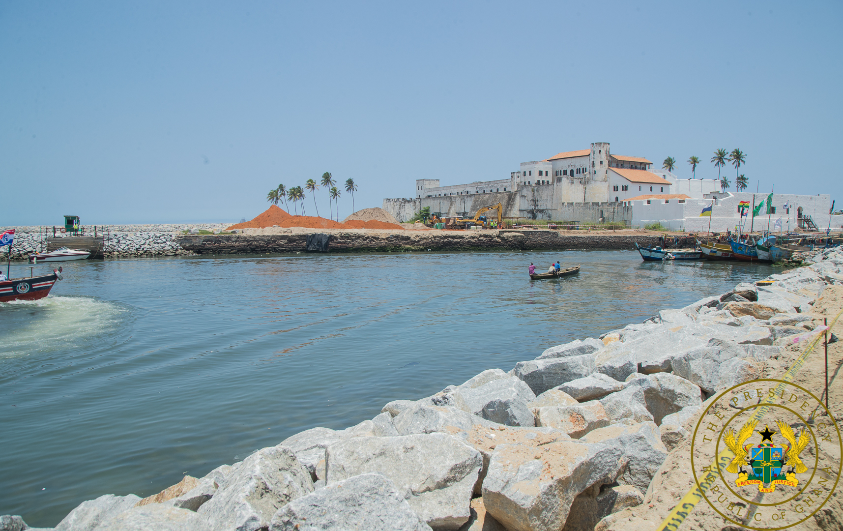 Elmina Fishing Port project 90 percent complete Elmina Fishing Port project 90 percent complete