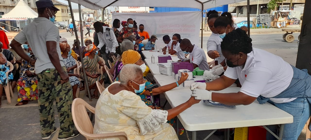 Graphic Clinic health screening exercise today