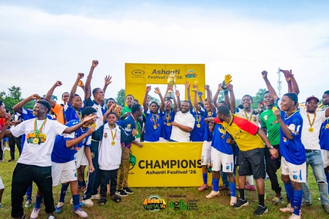 Afigya Kwabre North crowned champions of maiden MTN Ashantifest U-17 tournament