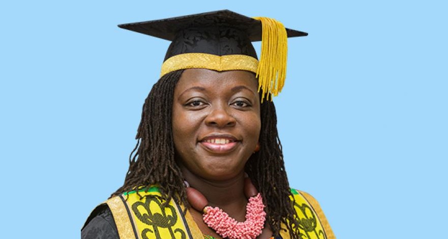 The Vice-Chancellor of the University of Ghana (UG), Professor Nana Aba Appiah Amfo Genetic medicine centre construction takes off