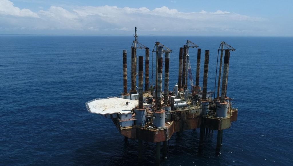 The decommissioning works on the Saltpond Oil Field at Hini near Saltpond in the Central Region has started. The decommissioning works on the Saltpond Oil Field at Hini near Saltpond in the Central Region has started.