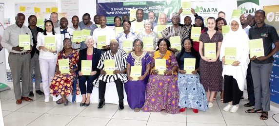 Mahama Asei Seina (seated 3rd from left), a Deputy Minister of Health, with Dr Caroline Reindorf Amissah (seated right), Deputy Chief Executive, Mental Health Authority, and Dr Olivia Agyekumwaa Boateng (seated 2nd from right), Head of Tobacco & Substance Abuse Department, Food & Drugs Authority. With them are other dignitaries and participants. Picture: ERNEST KODZI Mahama Asei Seina (seated 3rd from left), a Deputy Minister of Health, with Dr Caroline Reindorf Amissah (seated right), Deputy Chief Executive, Mental Health Authority, and Dr Olivia Agyekumwaa Boateng (seated 2nd from right), Head of Tobacco & Substance Abuse Department, Food & Drugs Authority. With them are other dignitaries and participants. Picture: ERNEST KODZI