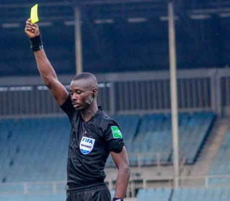 Referee Charles Bulu Referee Charles Bulu