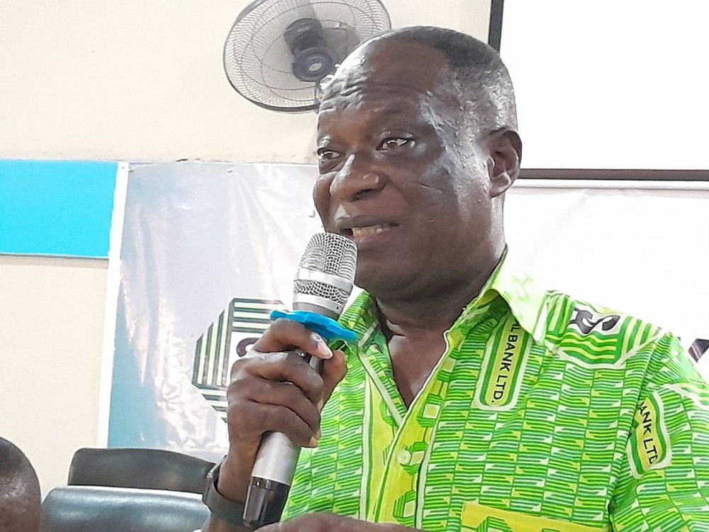 William Kwadwo Boateng, Chairman of the Board of Directors of the bank South Akim Rural Bank makes profit