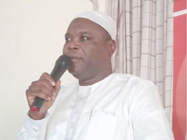 Dr Shani Bashiru (inset), Senior Lecturer at Accra Technical University, delivering the lecture Muslims advised to live above reproach