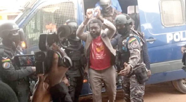 • Oliver Barker-Vormawor is said by the report to have had his rights abused by the system when he was arrested for a Facebook post