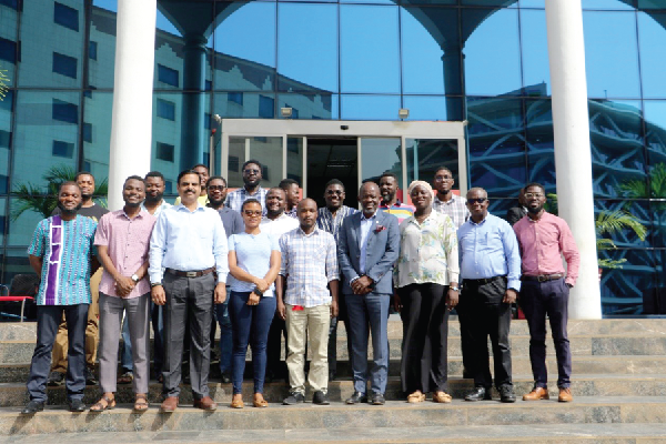 • Participants after the training Vodafone takes active interest in AI technology