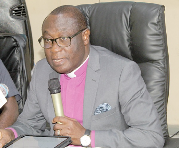 Rev. Dr Ernest Adu-Gyamfi — Chairman of National Peace Council Be circumspect with public utterances — Peace Council