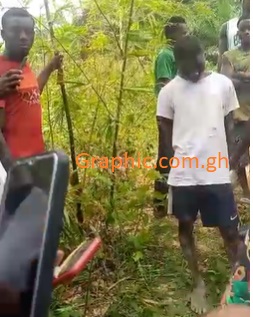 Wassa Nkyirifi: Man kills 7-year-old niece for money rituals. The suspect in white shirt at the scene where the body was exhumed on Friday morning Wassa Nkyirifi: Man kills 7-year-old niece for money rituals