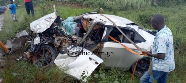 Wassa Akropong accident: One person confirmed dead