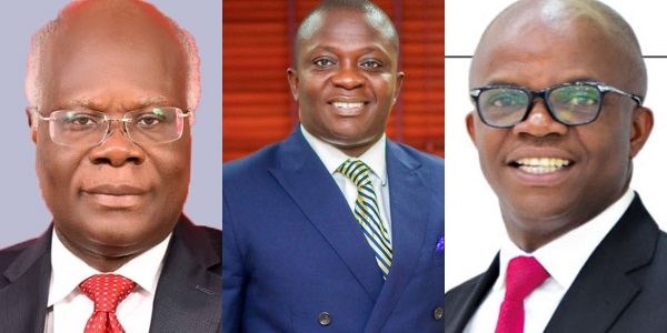 The newly appointed Ministers include K.T Hammond as the Minister for Trade and Industry, with Dr. Stephen Amoah serving as his deputy, Bryan Acheampong as the Minister for Food and Agriculture, and Stephen Asamoah Boateng as the Minister for Chieftaincy and Religious Affairs. The newly appointed Ministers include K.T Hammond as the Minister for Trade and Industry, with Dr. Stephen Amoah serving as his deputy, Bryan Acheampong as the Minister for Food and Agriculture, and Stephen Asamoah Boateng as the Minister for Chieftaincy and Religious Affairs.
