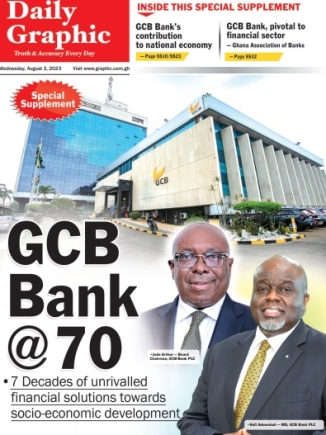 GCB bank @70