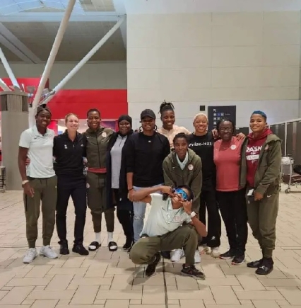 The Super Falcons are back home The Super Falcons are back home
