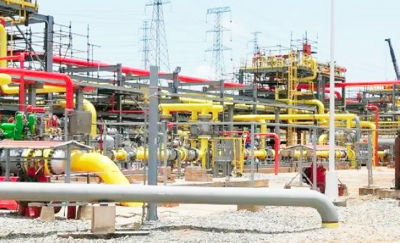 Ghana Gas Metering station in the Shama District