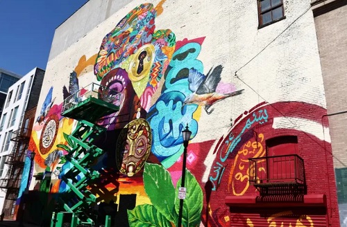 Ghanaian artist Moh Awudu unveils stunning Sankofa Mural in New Jersey (PHOTOS) Ghanaian artist Moh Awudu unveils stunning Sankofa Mural in New Jersey (PHOTOS)