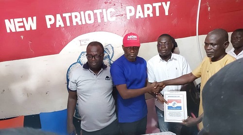 Mark Okraku-Mantey submits nomination forms for NPP Primaries in Ayensuano Constituency Mark Okraku-Mantey submits nomination forms for NPP Primaries in Ayensuano Constituency
