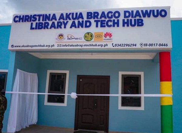 Huawei furnishes Christina Akua Brago Library with modern video conferencing equipment Huawei furnishes Christina Akua Brago Library with modern video conferencing equipment