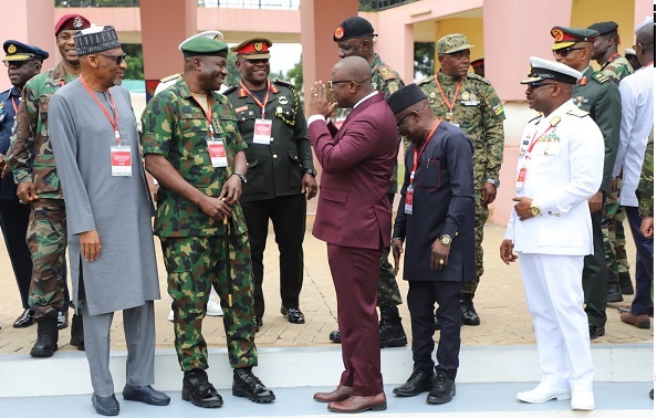West African generals meting in Accra on Friday to discuss the coup in Niger. West African generals meting in Accra on Friday to discuss the coup in Niger.
